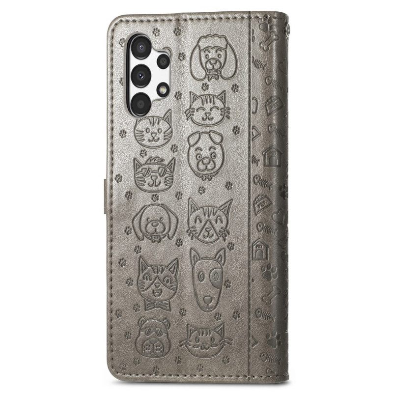 Kotelot Samsung Galaxy A13 Animated Animals