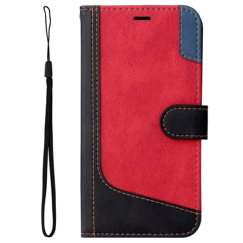Kotelot Samsung Galaxy A13 Bicolor Kaulanauhalla