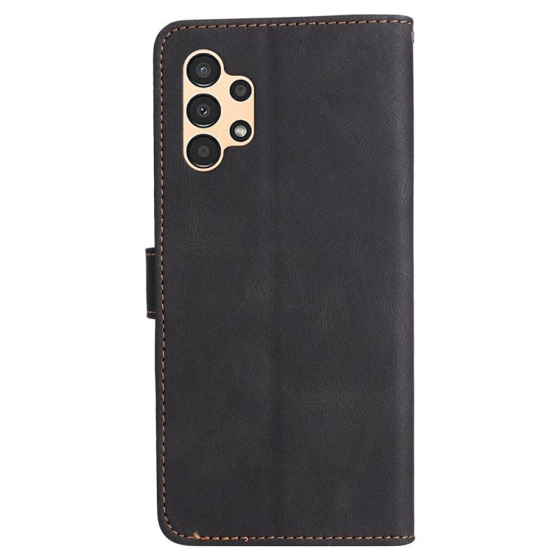 Kotelot Samsung Galaxy A13 Bicolor Kaulanauhalla