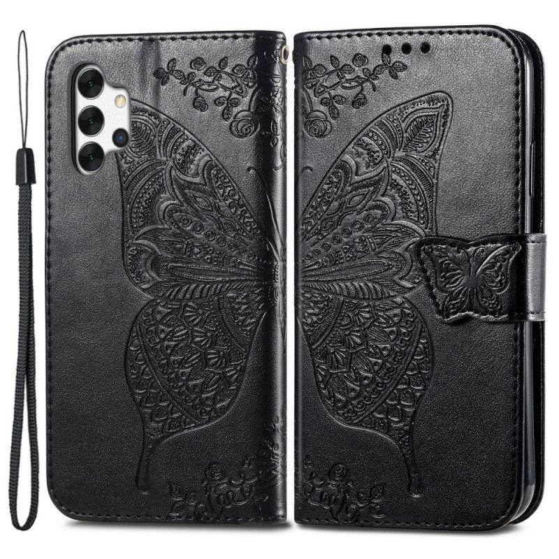 Kotelot Samsung Galaxy A13 Half Butterflies