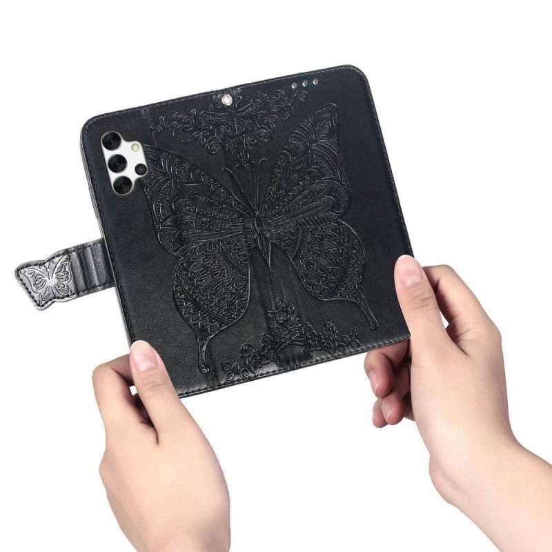 Kotelot Samsung Galaxy A13 Half Butterflies