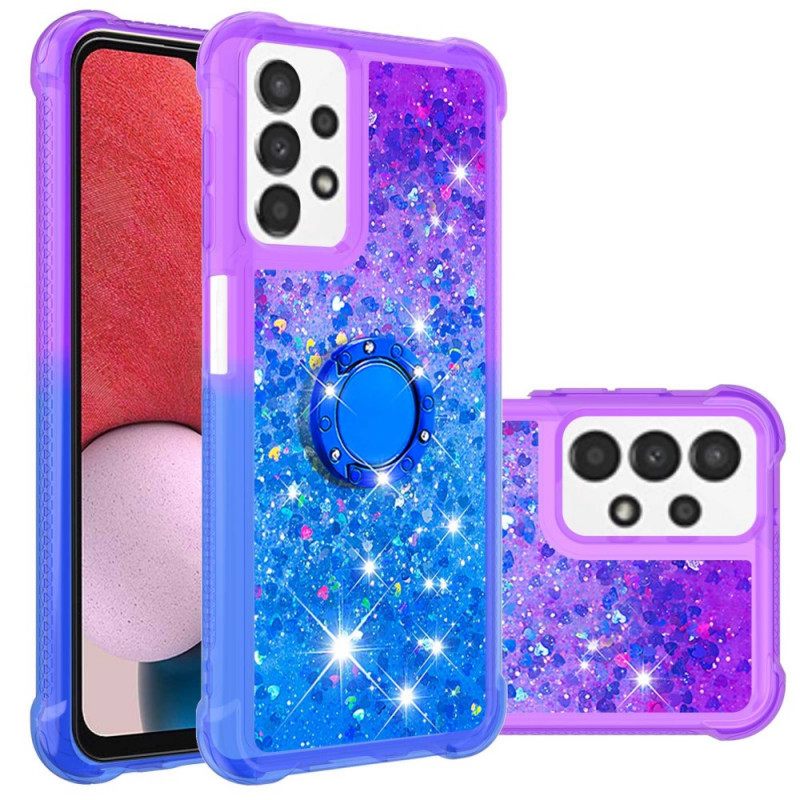 Kuori Samsung Galaxy A13 Glitter Ring Tuki