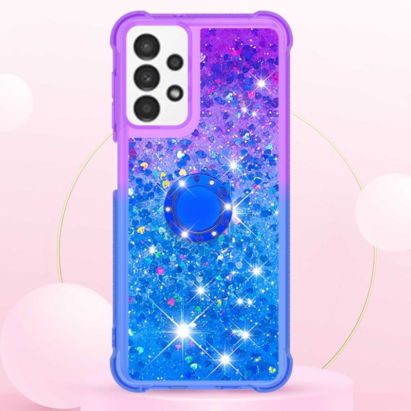 Kuori Samsung Galaxy A13 Glitter Ring Tuki