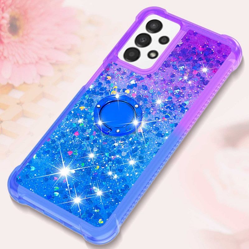 Kuori Samsung Galaxy A13 Glitter Ring Tuki