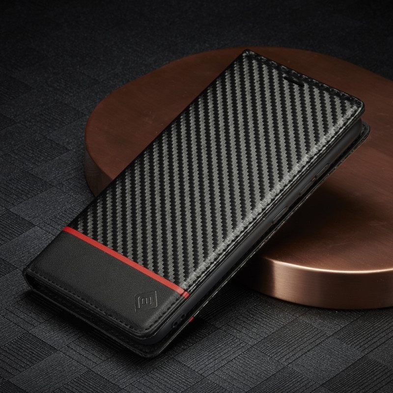 Nahkakotelo Samsung Galaxy A13 Carbon Fiber Lc.imeeke