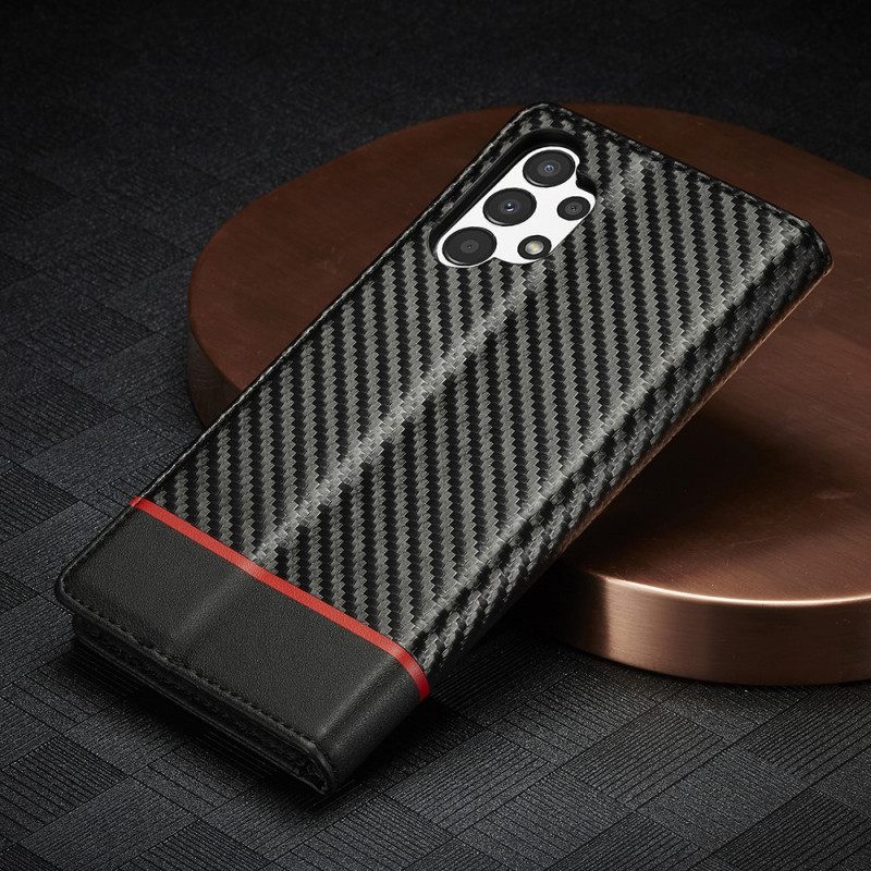 Nahkakotelo Samsung Galaxy A13 Carbon Fiber Lc.imeeke