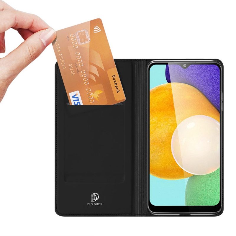Puhelinkuoret Samsung Galaxy A13 Kotelot Flip Skin Pro Sarja Dux Ducis
