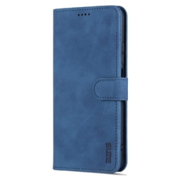 Flip Case Poco X4 GT Brand Azns Classic Faux Leather
