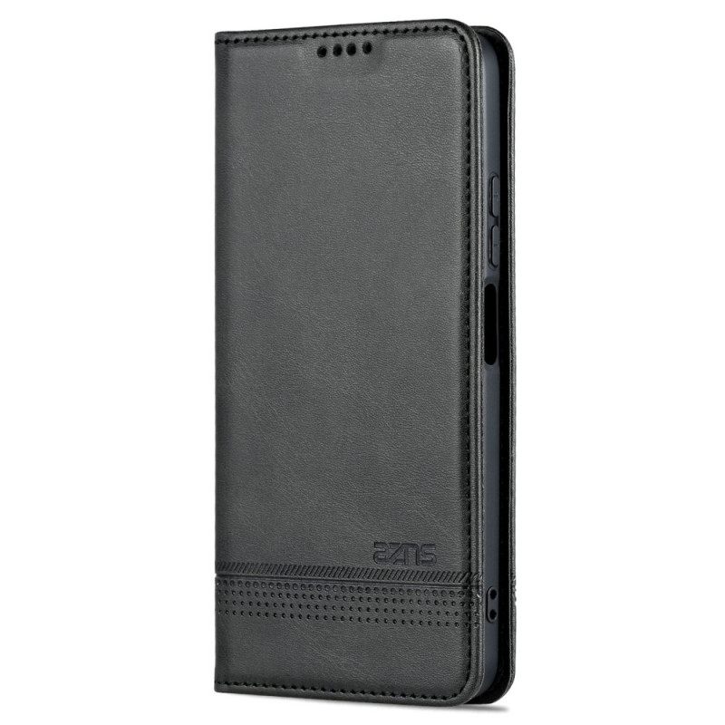Puhelinkuoret Poco X4 GT Kotelot Flip Brand Azns Keinonahkaa