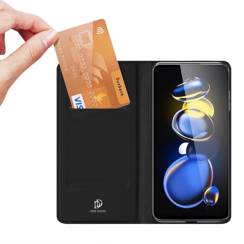Puhelinkuoret Poco X4 GT Kotelot Flip Skin-pro Sarja Dux Ducis
