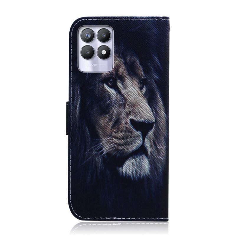 Kotelot Realme 8i Dreaming Lion