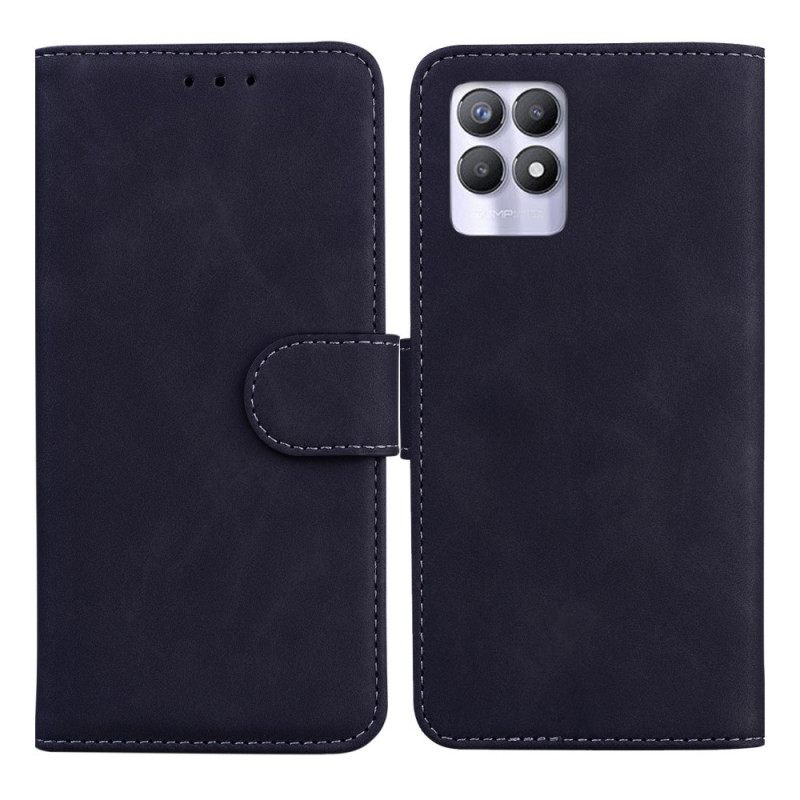 Kotelot Realme 8i Monochrome Leather Effect