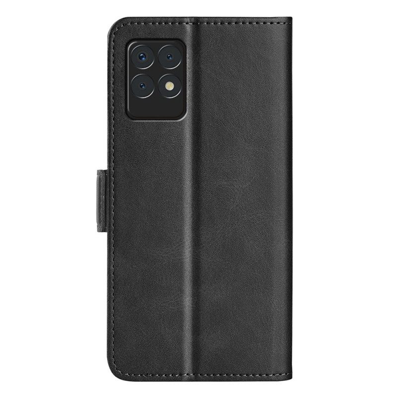 Nahkakotelo Realme 8i Kotelot Flip Double Flap