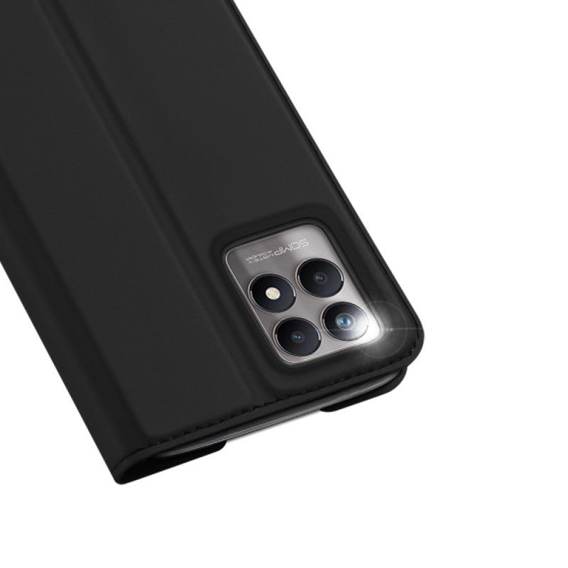 Puhelinkuoret Realme 8i Kotelot Flip Skin Pro Dux Ducis