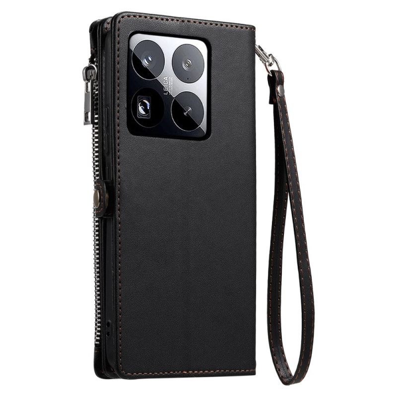 Kotelot Xiaomi 15 Pro Premium-hihna Ja Olkahihna Suojakuori