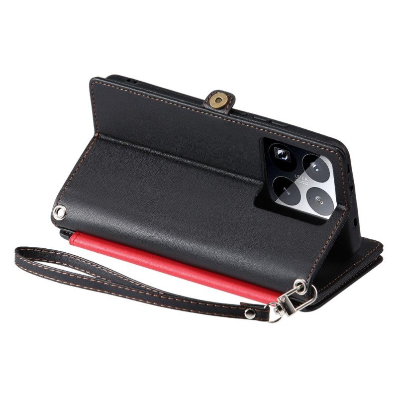 Kotelot Xiaomi 15 Pro Premium-hihna Ja Olkahihna Suojakuori