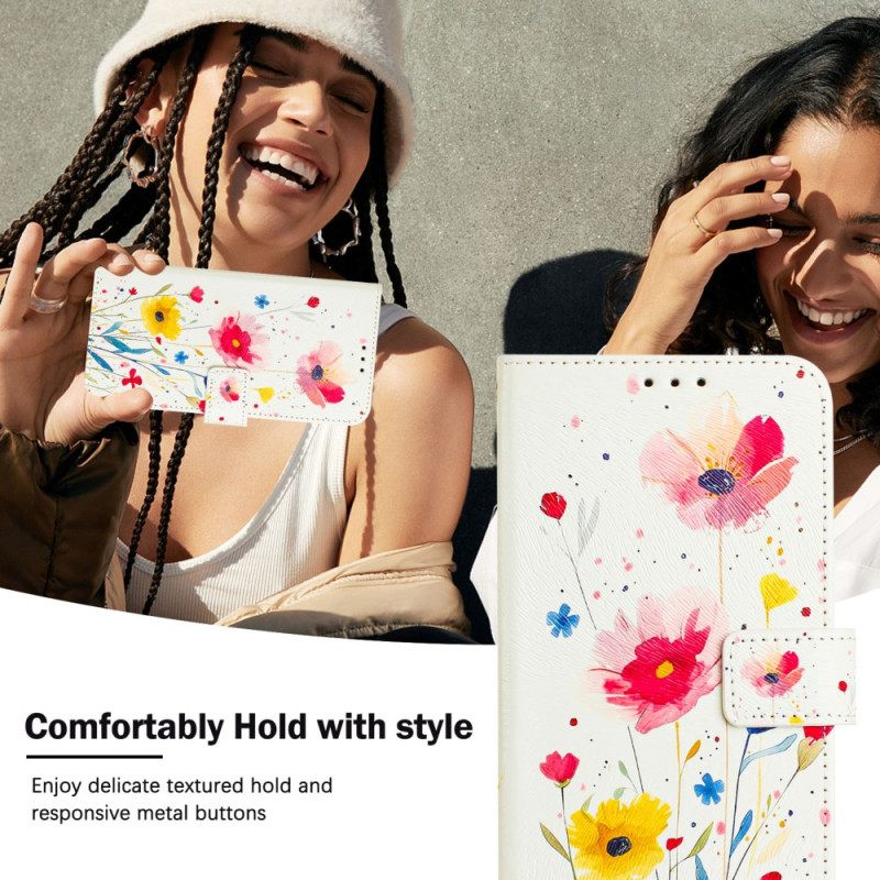 Kotelot Xiaomi 15 Pro Puhelinkuoret Kukkakuvio