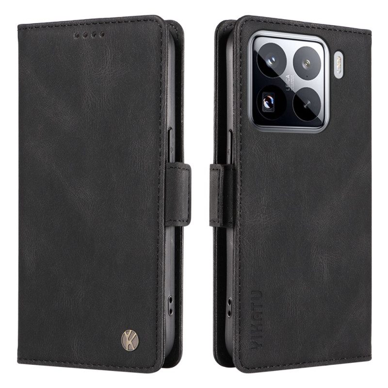 Kotelot Xiaomi 15 Pro Puhelinkuoret Yikatu Mokkanahkakuvio