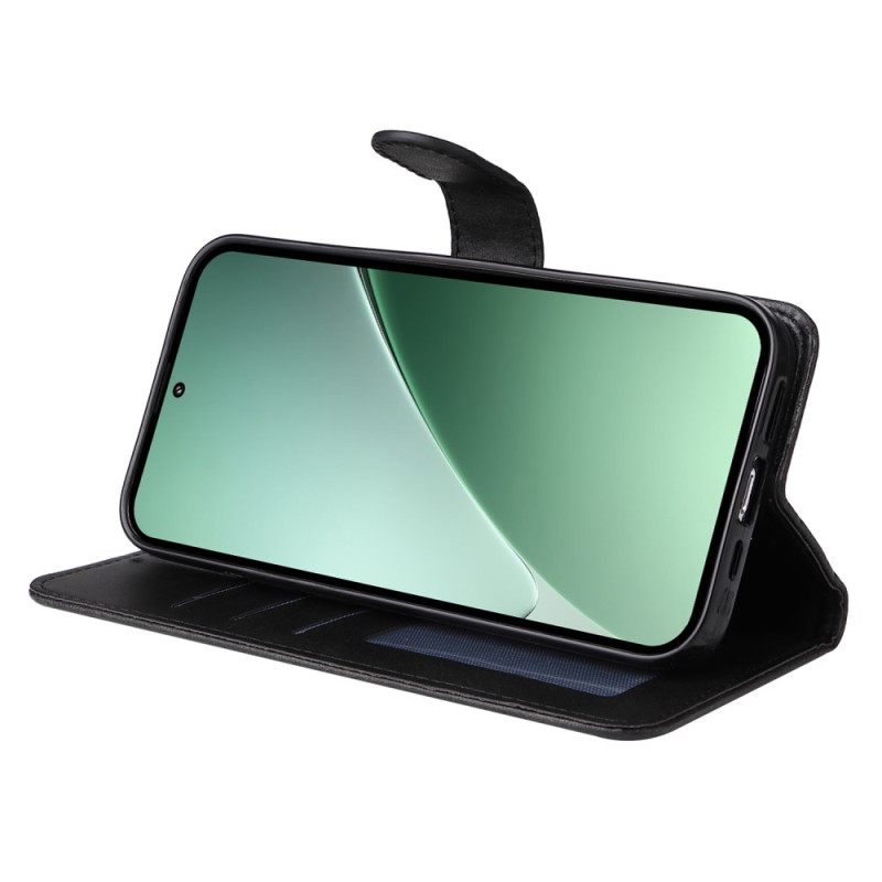 Kotelot Xiaomi 15 Pro Puhelinkuoret Yksivärinen Nahkakuvio Hihnalla