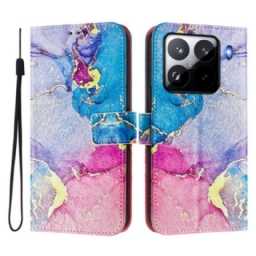Kotelot Xiaomi 15 Pro Värikäs Marmori Suojakuori