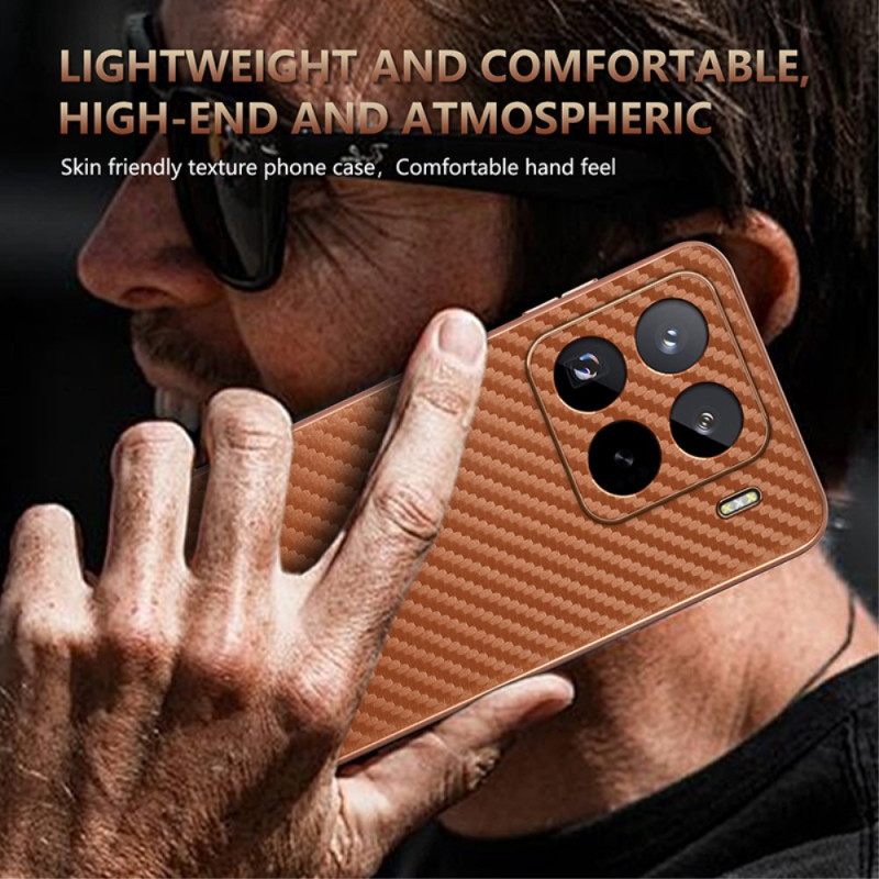 Kuori Xiaomi 15 Pro Hiilikuitukuvio Azns