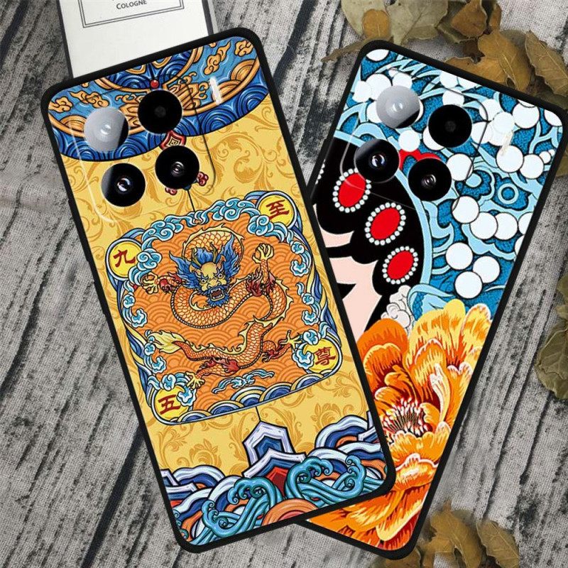 Kuori Xiaomi 15 Pro Muinainen Torni Ja Kala