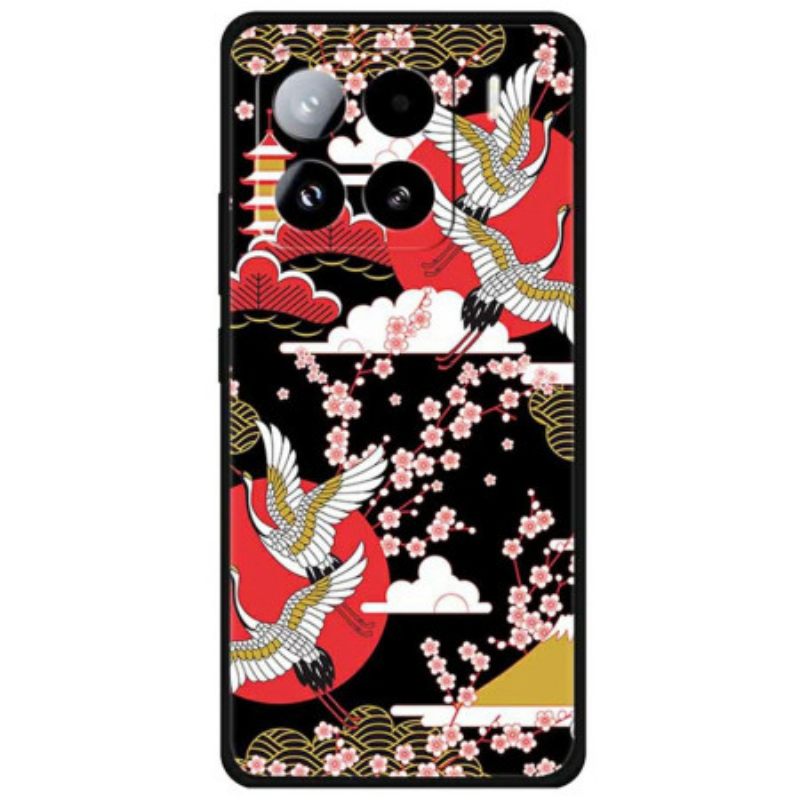 Kuori Xiaomi 15 Pro Neljä Kurkea Lennossa Suojakuori