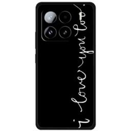 Kuori Xiaomi 15 Pro Rakastan Sinua Liian Suojakuori