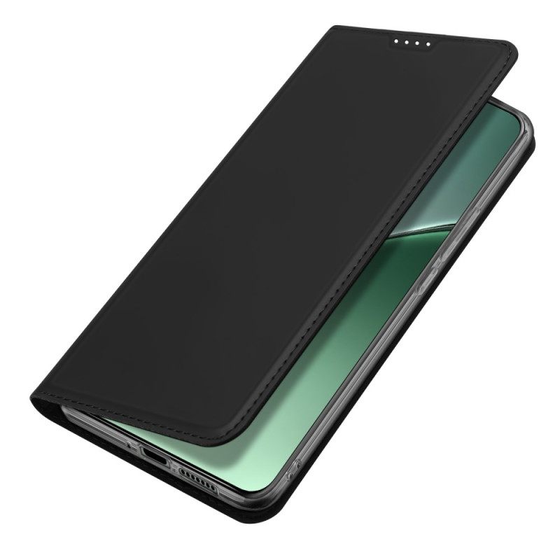 Nahkakotelo Xiaomi 15 Pro Skin Pro -sarjan Dux Ducis Suojakuori