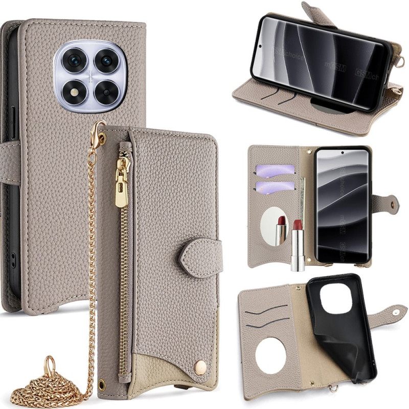 Kotelot Poco X7 5g Lompakko Ketjulla Suojakuori