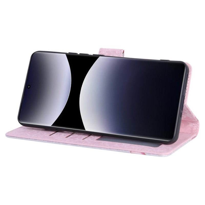 Kotelot Poco X7 5g Puhelinkuoret Rfid-suojattu Kukkakuvioinen Kuvio