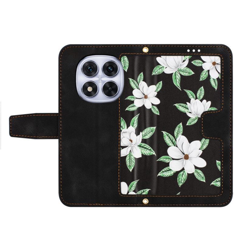 Kuoret Poco X7 5g Kukkakuvio Rannekkeella