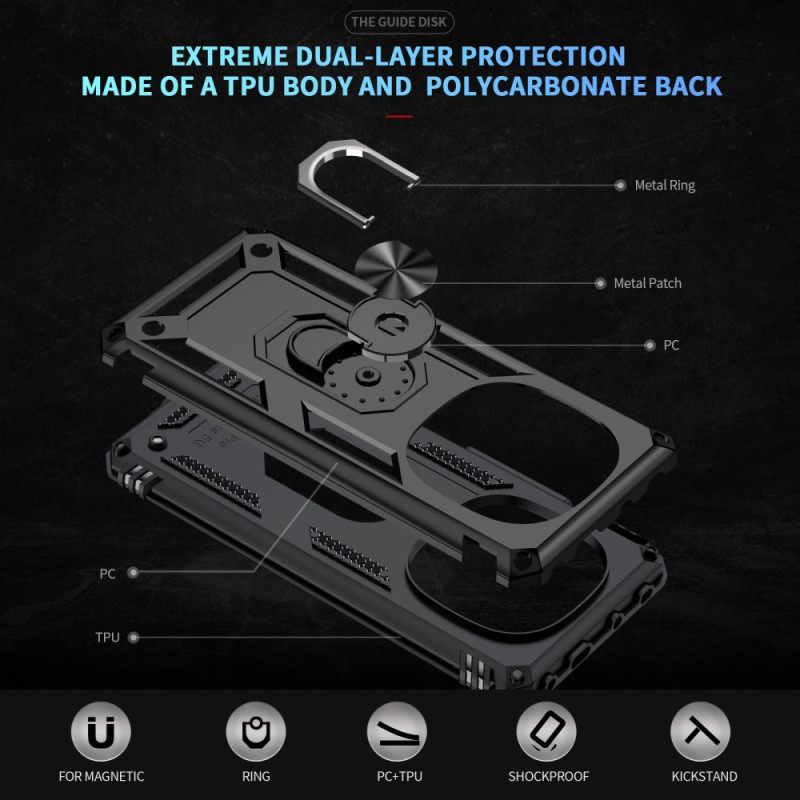 Kuori Poco X7 5g Erittäin Kestävä Sormuksen Pidike