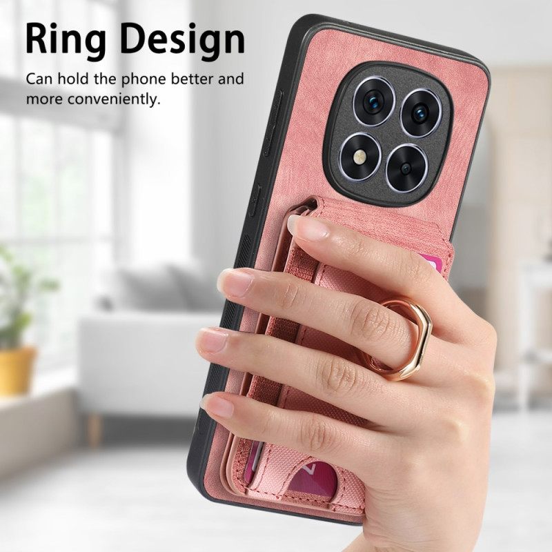 Kuori Poco X7 5g Magneettinen Korttikotelo Pystysuoralla Läpällä