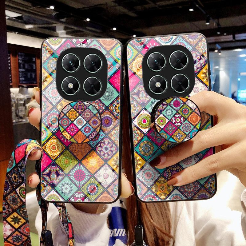 Kuori Poco X7 5g Tilkkutäkkikuvioinen Kaulanauha Ja Sormuksen Pidike