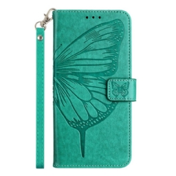 Nahkakotelo Poco X7 5g Graafinen Perhonen