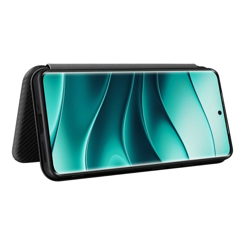 Nahkakotelo Poco X7 5g Hiilikuitu Suojakuori