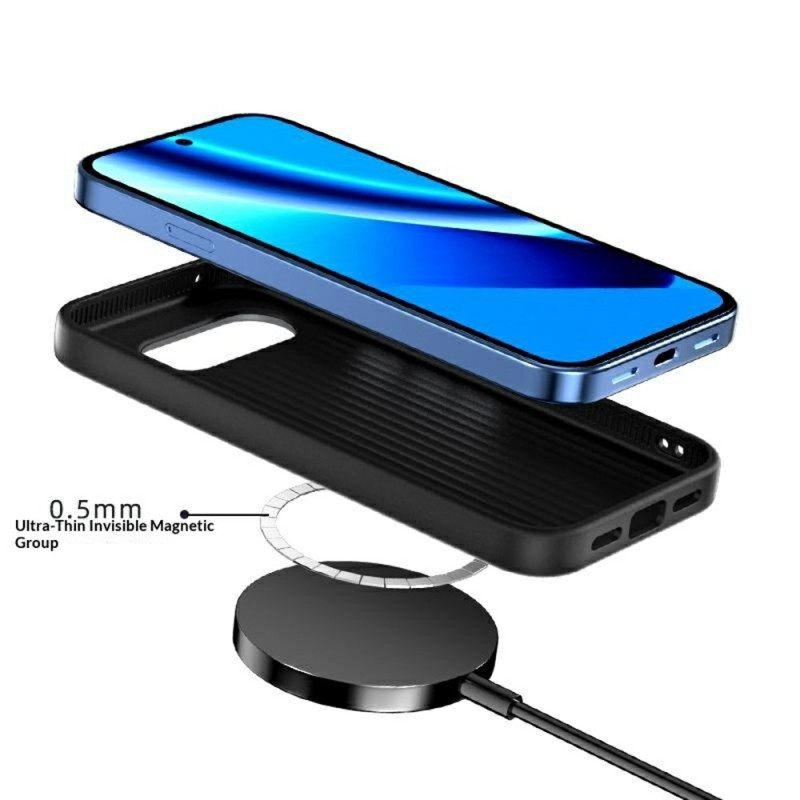 Case Google Pixel 10a Puhelinkuoret Magneettinen Hiilikuitu Abeel