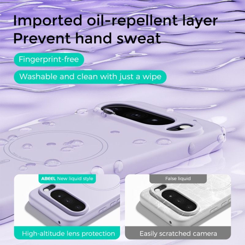 Case Google Pixel 10a Puhelinkuoret Magneettinen Nestemäinen Silikoni