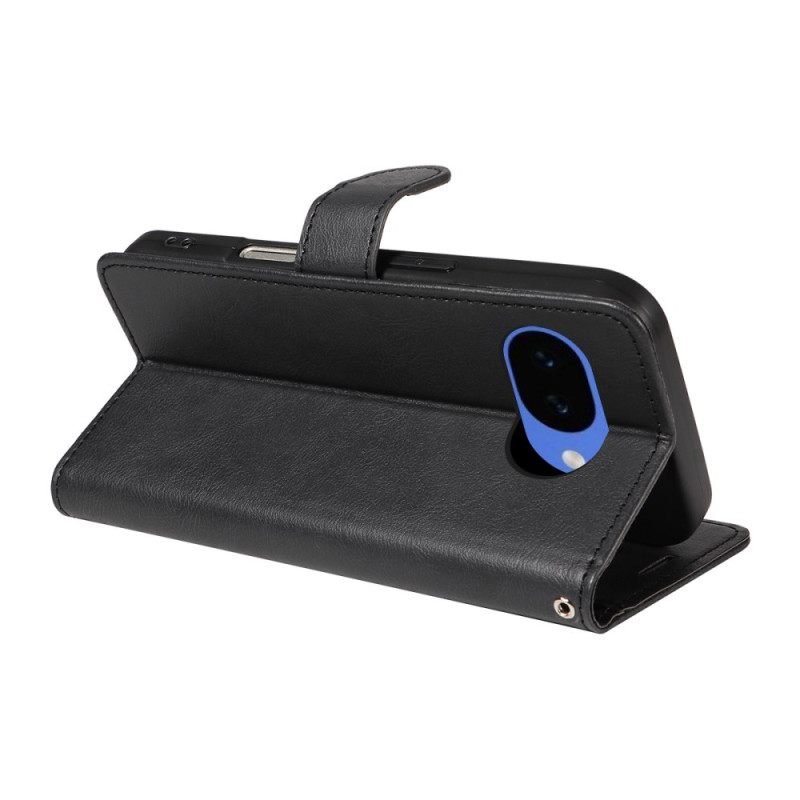 Kotelot Google Pixel 10a Puhelinkuoret Yksivärinen Nahkajäljitelmä