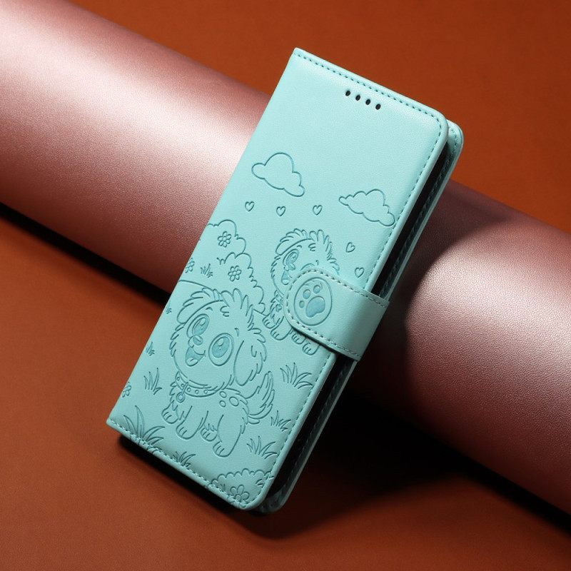 Kotelot Google Pixel 10a Rfid-suojattu Ja Koirakuvioinen