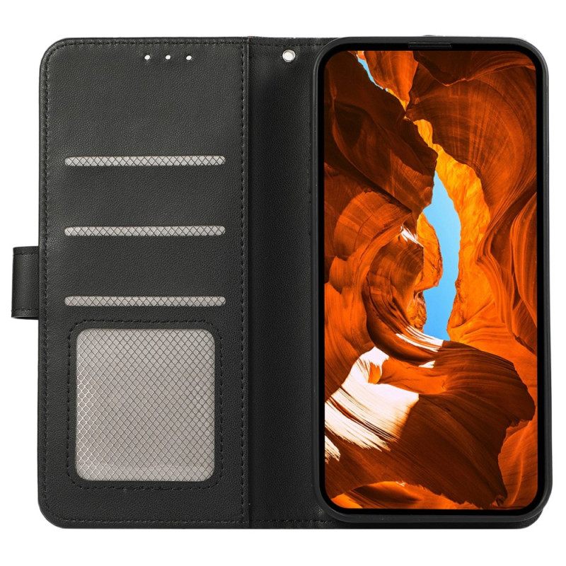 Kotelot Google Pixel 10a Rfid-suojattu Nahkakuvio