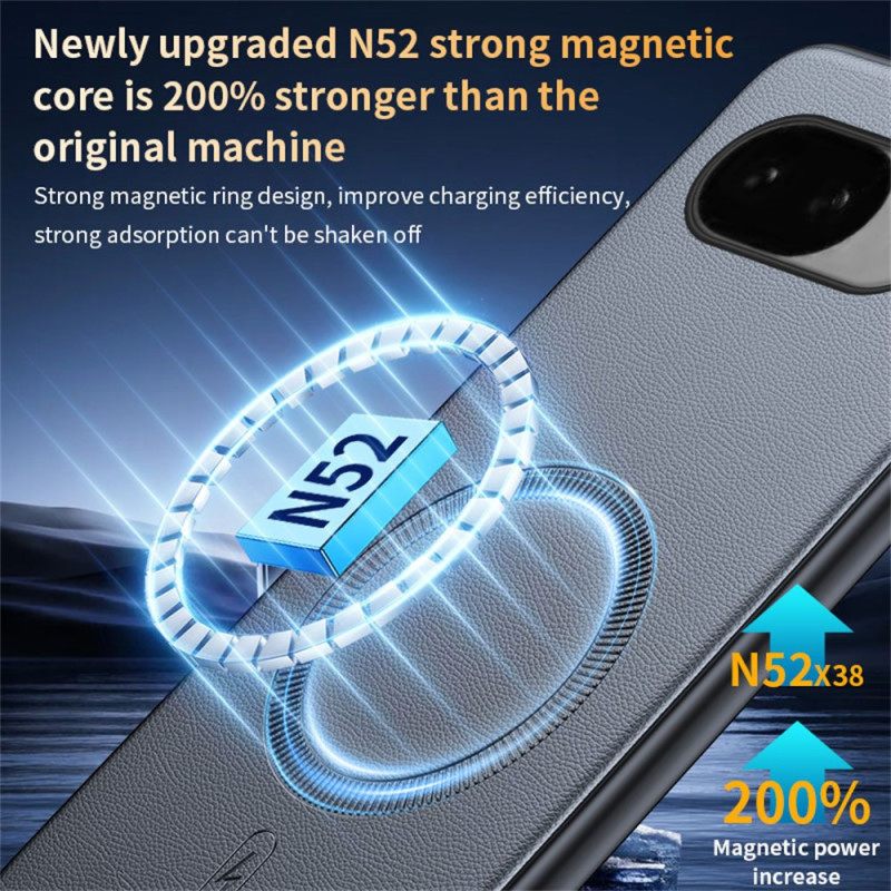 Kuori Google Pixel 10a Keinonahkainen Suojakuori Suojakuori