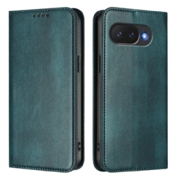 Nahkakotelo Google Pixel 10a Rfid-suojattu Ja Retrokuvioitu