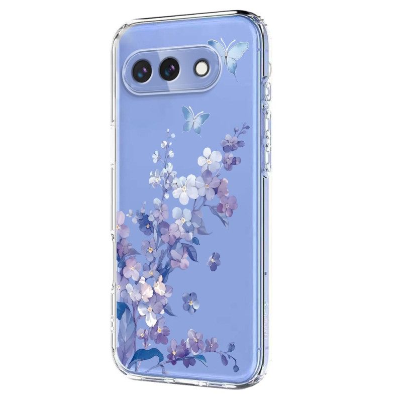 Puhelinkuoret Google Pixel 10a Perhos- Ja Kukkakuvio