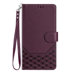 Kotelot Vivo V40 Lite 5g Hunajakennokuvio Ja Hihna Suojakuori