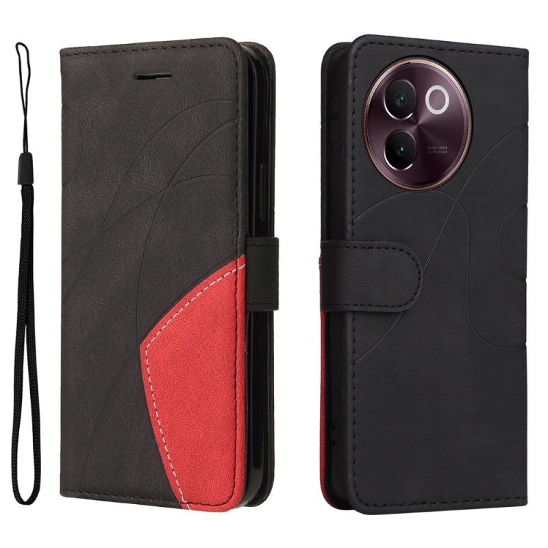 Kotelot Vivo V40 Lite 5g Kaksisävyinen Aaltokuvio