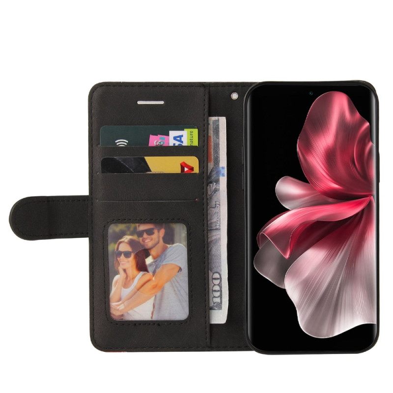 Kotelot Vivo V40 Lite 5g Kaksisävyinen Aaltokuvio