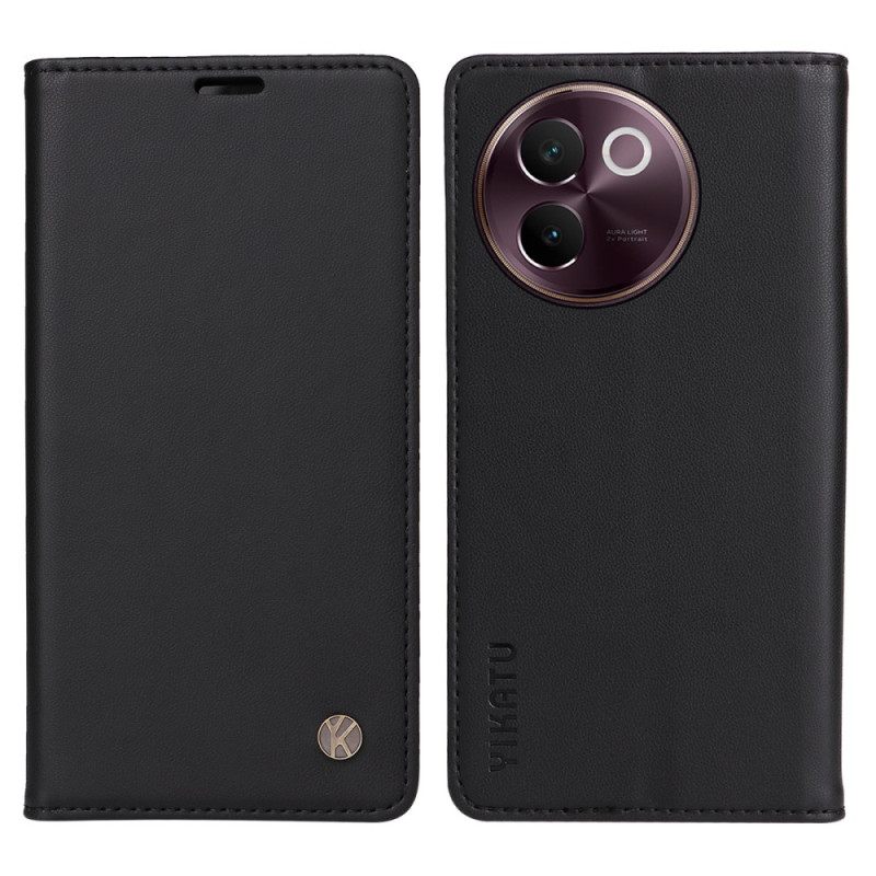 Nahkakotelo Vivo V40 Lite 5g Yikatu Suojakuori