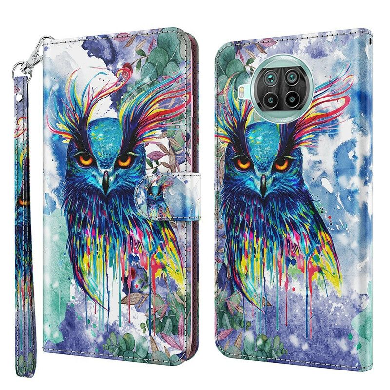 Kotelot Xiaomi Mi 10T Lite / Redmi Note 9 Pro 5G Bird Watercolour